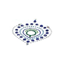 BIJOUX - INDISCRETS FLAMBOYANT BLUEandGREEN