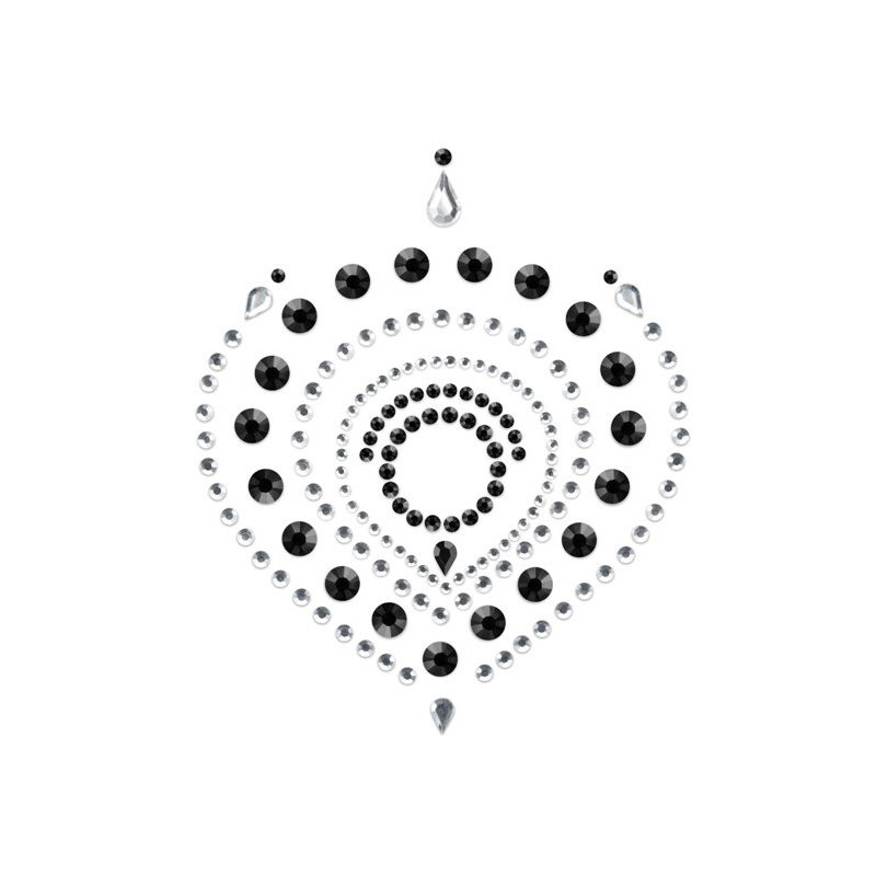 BIJOUX - INDISCRETS FLAMBOYANT NOIR and ARGENT