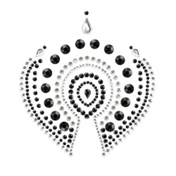 BIJOUX - INDISCRETS FLAMBOYANT BLACKandSILVER