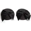 BIJOUX INDISCRETS - BURLESQUE SHINY NIPPLE COVERS WITH BOW BIJOUX INDISCRETS - BURLESQUE SHINY NIPPLE COVERS WITH BOW