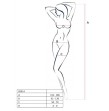 PASSION - WOMAN BS014 BODYSTOCKING ROJO TALLA ÚNICA PASSION - WOMAN BS014 BODYSTOCKING ROJO TALLA ÚNICA