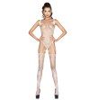PASSION - FEMME BS034 BODYSTOCKING BLANC TAILLE UNIQUE PASSION - FEMME BS034 BODYSTOCKING BLANC TAILLE UNIQUE