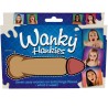 SPENCER and FLEETWOOD - WANKY HANKIES 7 PAÑUELOS EXTRA GRANDES MUJERES