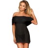 SUBBLIME - DRESSES ABITO CORTO PERIZOMA NERO S - M