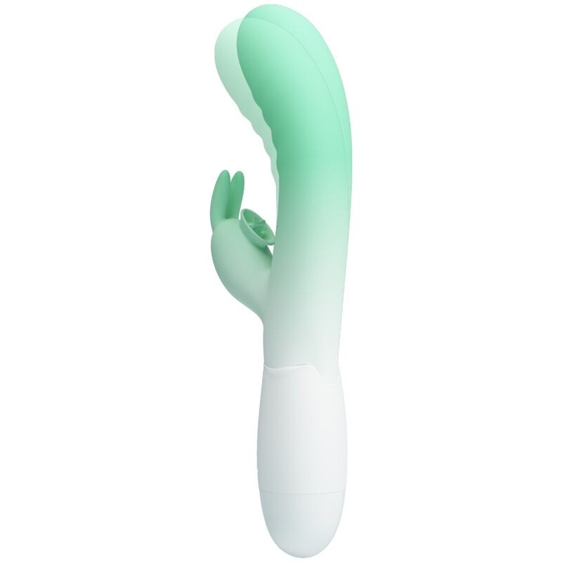PRETTY LOVE - CERBERUS RABBIT VIBRATOR 3O VIBRATIONS GREEN PRETTY LOVE - CERBERUS RABBIT VIBRATOR 3O VIBRATIONS GREEN