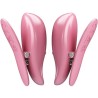 PRETTY LOVE - CAILEY NIPPELKLEMMEN 10 VIBRATIONEN FERNBEDIENUNG ROSA