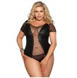 SUBBLIME - QUEEN PLUS FETISH SHORT SLEEVE TEDDY SUBBLIME - QUEEN PLUS FETISH SHORT SLEEVE TEDDY