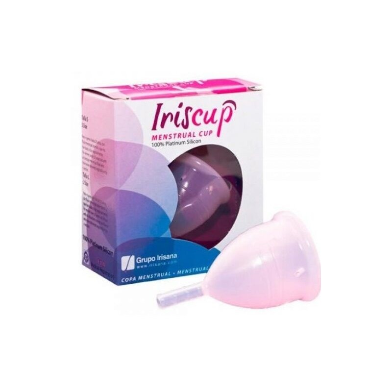 IRISCUP - COPPA MESE GRANDE ROSA SACCHETTO STERILIZZATORE GRATUITO