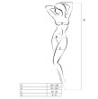 PASSION - WOMAN BS046 BODYSTOCKING BLACK ONE SIZE PASSION - WOMAN BS046 BODYSTOCKING BLACK ONE SIZE