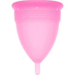 STERCUP - FDA SILICONE MENSTRUAL CUP PINK - SIZE L