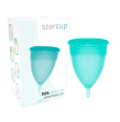 STERCUP - COPPA MESTRUALE IN SILICONE FDA ACQUAMARINA - TAGLIA L STERCUP - COPPA MESTRUALE IN SILICONE FDA ACQUAMARINA - TAGLIA L