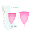 STERCUP - COUPE MENSTRUELLE EN SILICONE FDA ROSE - TAILLE S STERCUP - COUPE MENSTRUELLE EN SILICONE FDA ROSE - TAILLE S