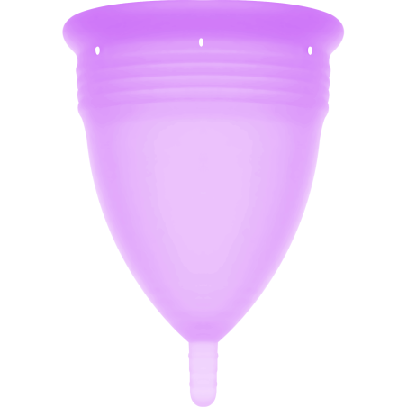 STERCUP - COUPE MENSTRUELLE EN SILICONE FDA LILAS - TAILLE S