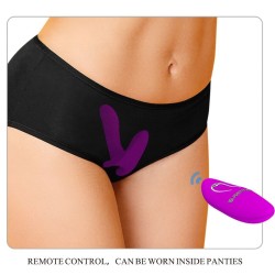 PRETTY LOVE - MASSEUR and VIBRATEUR 12 VIBRATIONS TÉLÉCOMMANDE VIOLET