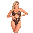 SUBBLIME - 955229 BODY TRANSPARENT AVEC DENTELLE CREUSE NOIR L-XL SUBBLIME - 955229 BODY TRANSPARENT AVEC DENTELLE CREUSE NOIR L-XL
