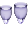 SATISFYER - FEEL CONFIDENT MENSTRUAL CUP PURPLE 15 20 ML SATISFYER - FEEL CONFIDENT MENSTRUAL CUP PURPLE 15 20 ML
