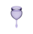 SATISFYER - COPPA MESTRUALE FEEL GOOD BLU SCURO 15 20 ML