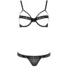 PASSION - SET DUE PEZZI KYOKA NERO S-M