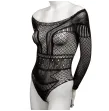 CALEXOTICS - SCANDAL SHOULDER BODY SUIT ONE SIZE CALEXOTICS - SCANDAL SHOULDER BODY SUIT ONE SIZE