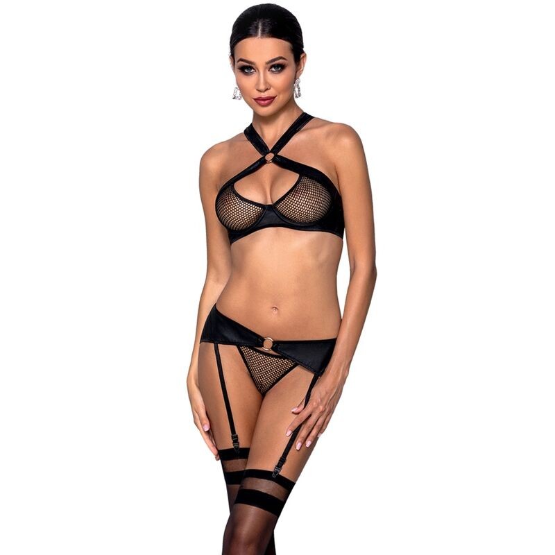 PASSION - AMANDA SET CUERO ECOLOGICO S-M