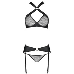 PASSION - AMANDA ECOLOGICAL LEATHER SET S-M