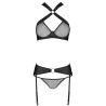 PASSION - AMANDA ECOLOGICAL LEATHER SET S-M