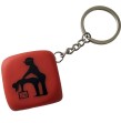 DIABLO PICANTE - PORTE-CLÉS DÉ ROUGE AVEC POSES DIABLO PICANTE - PORTE-CLÉS DÉ ROUGE AVEC POSES