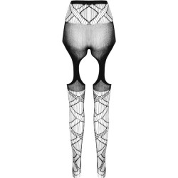 PASSION - ECO COLLECTION BODYSTOCKING ECO S005 WHITE