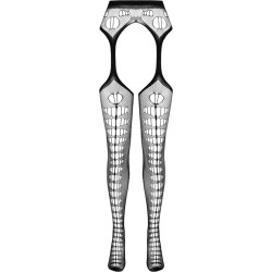 PASSION - ECO COLLECTION BODYSTOCKING ECO S008 NEGRO