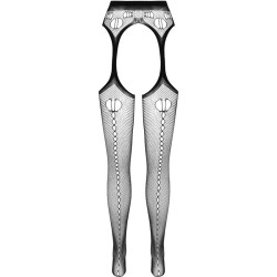 PASSION - ECO COLLECTION BODYSTOCKING ECO S008 NEGRO