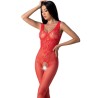 PASSION - BS098 BODYSTOCKING NOIR TAILLE UNIQUE