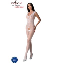 PASSION - BS098 BLACK BODYSTOCKING ONE SIZE