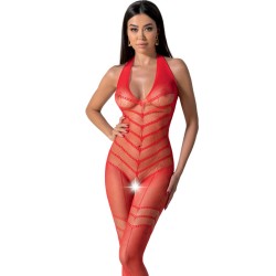PASSION - BS100 BODYSTOCKING NEGRO TALLA ÚNICA