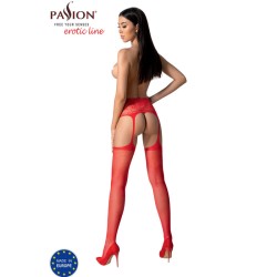 PASSION - S028 SCHWARZE STRUMPFSTRUMPFHOSE, EINE GRÖSSE