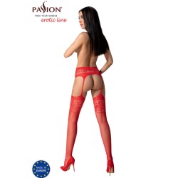 PASSION - S029 SCHWARZE STRUMPFSTRUMPFHOSE, EINE GRÖSSE