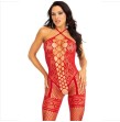 LEG AVENUE - BODYSTOCKING COU LICOL COEURS ROUGES ROUGE LEG AVENUE - BODYSTOCKING COU LICOL COEURS ROUGES ROUGE