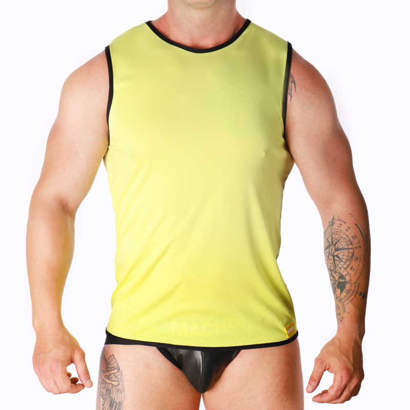 MACHO - MAGLIETTA GIALLA S-M