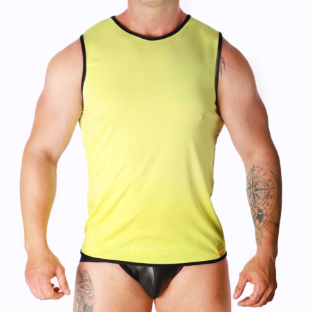MACHO - CAMISETA AMARILLO S-M
