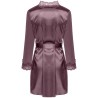 LIVCO CORSETTI FASHION - JACQUELINE LC 90249 ROBE DE CHAMBRE + CHEMISE + CULOTTE VIOLET L/XL