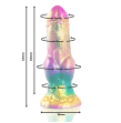 EPIC - DILDO IRIS CON TESTICOLI ARCOBALENO DI PIACERE EPIC - DILDO IRIS CON TESTICOLI ARCOBALENO DI PIACERE