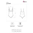 LIVCO CORSETTI FASHION - SILOMIN LC 1401 BODY BATA NEGRO TALLA ÚNICA