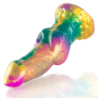 EPIC - IRIS DILDO WITH RAINBOW TESTICLES OF PLEASURE EPIC - IRIS DILDO WITH RAINBOW TESTICLES OF PLEASURE