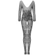 LIVCO CORSETTI FASHION - CELDON BODYSTOCKING CROTCHLESS BLACK ONE SIZE LIVCO CORSETTI FASHION - CELDON BODYSTOCKING CROTCHLESS BLACK ONE SIZE