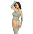 LEG AVENUE - CALZE E GUANTI CROP TOP BLU LEG AVENUE - CALZE E GUANTI CROP TOP BLU
