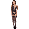 LIVCO CORSETTI FASHION - ABRIL LC 20242 SET CORSETTO PERIZOMA S-M