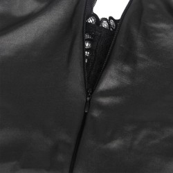 SUBBLIME - SEXY LEATHER DRESS S-M