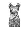 SUBBLIME - 951771 VESTITO LUNGO CON SCHIENA APERTA A RETE NERO TAGLIA UNICA SUBBLIME - 951771 VESTITO LUNGO CON SCHIENA APERTA A RETE NERO TAGLIA UNICA