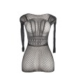 SUBBLIME - 951931 ROBE COURTE EN RÉSILLE AVEC DOS NU TAILLE UNIQUE SUBBLIME - 951931 ROBE COURTE EN RÉSILLE AVEC DOS NU TAILLE UNIQUE