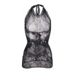 SUBBLIME - 952075 ROBE COURTE EN RÉSILLE AVEC DÉTAIL DOS ET COEUR NOIR TAILLE UNIQUE SUBBLIME - 952075 ROBE COURTE EN RÉSILLE AVEC DÉTAIL DOS ET COEUR NOIR TAILLE UNIQUE