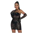 SUBBLIME - 952235 ABITO A RETE CON STRASS NERO TAGLIA UNICA SUBBLIME - 952235 ABITO A RETE CON STRASS NERO TAGLIA UNICA